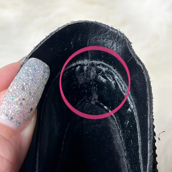 NEW Earth Hawthorne Black Leather Ankle Boots Size 7 Booties - Picture 10 of 13